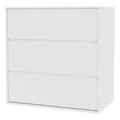 ómoda 3 cajones CARRY C, New white