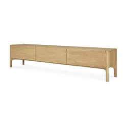 Mueble de TV PI , Roble, 242 cm