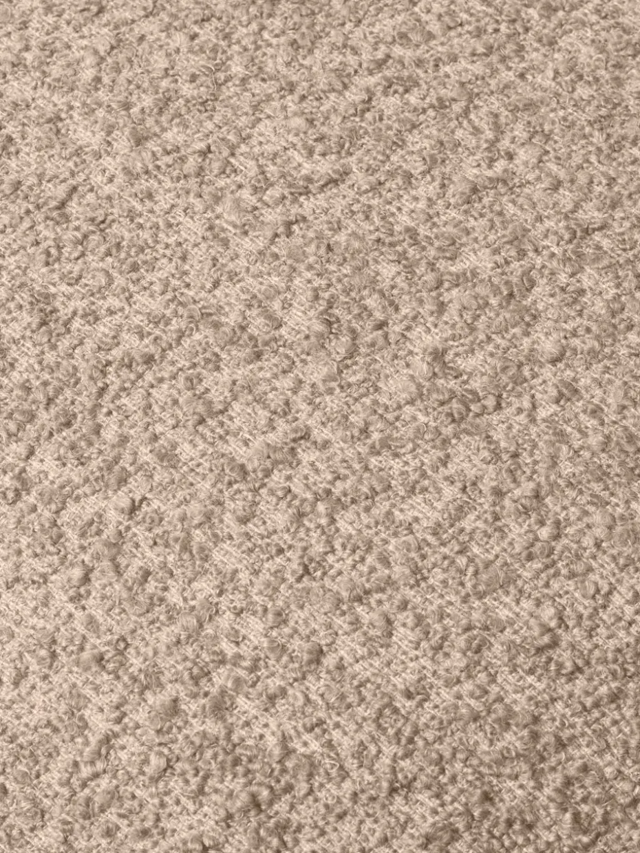 Orbo Lounge chair, Raw bouclé - Natural