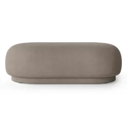 Ottoman Rico, Brushed warm grey