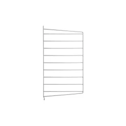Panel de pared galvanizado String Outdoor, Galvanizado, 50x30 cm, paquete de 1