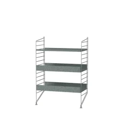 Panel de suelo String Outdoor, Galvanizado, 85x30cm, paquete de 2