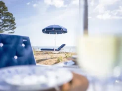 Parasol 90, Azul marino, Ø220 cm