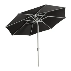 Parasol Bolano, Charcoal black, Ø270 cm