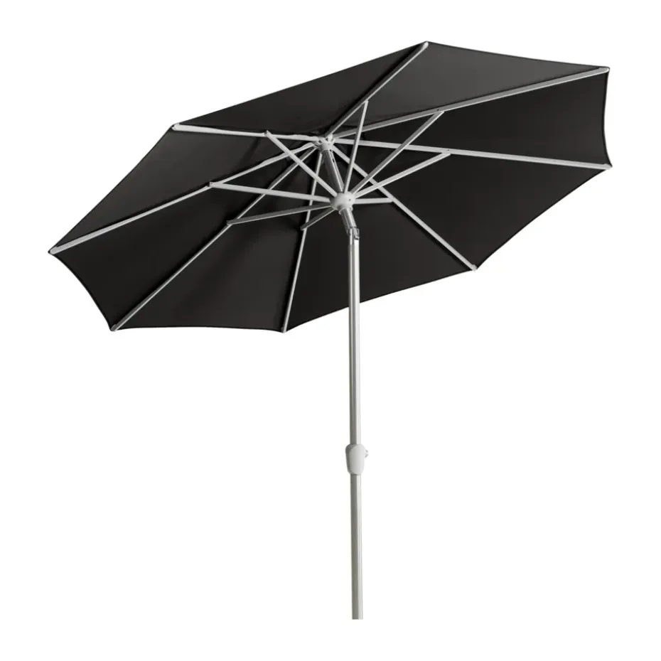 Parasol Bolano, Charcoal black, Ø270 cm