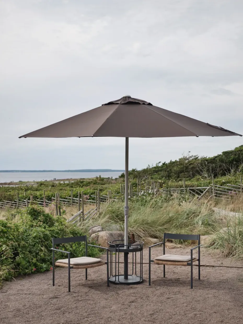 Parasol Bolano, Charcoal black, Ø270 cm