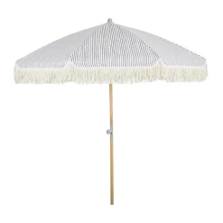 Parasol Gatsby, Grey stripe, Ø185 cm