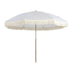 Parasol Gatsby, Grey stripe, Ø256 cm