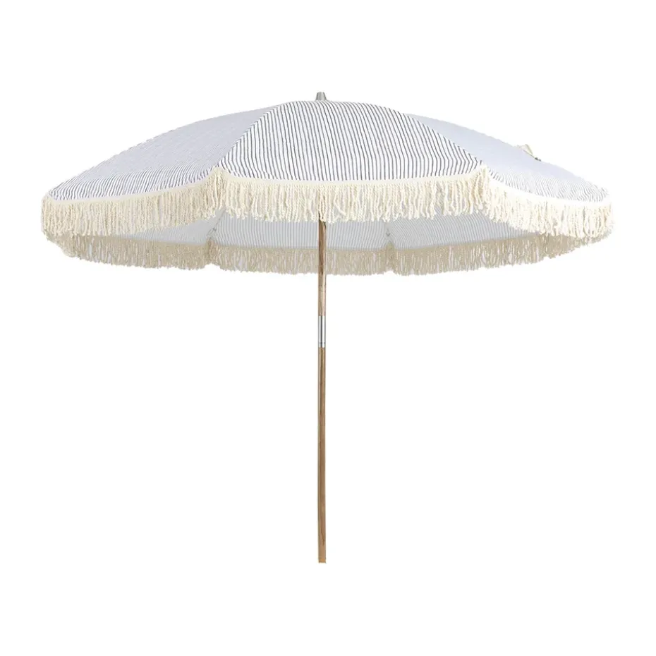 Parasol Gatsby, Grey stripe, Ø256 cm