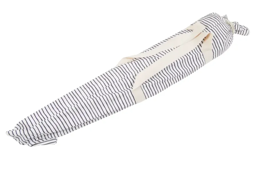 Parasol Gatsby, Grey stripe, Ø256 cm