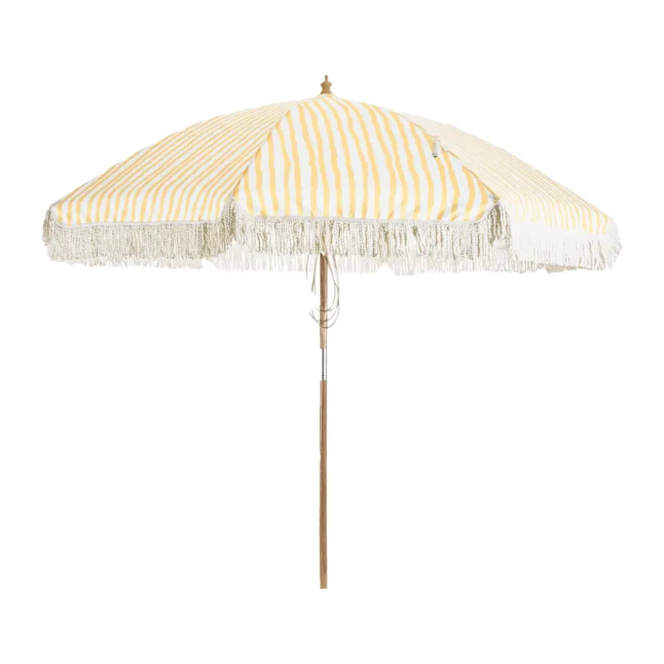 Parasol Gatsby, Yellow stripe, Ø256 cm