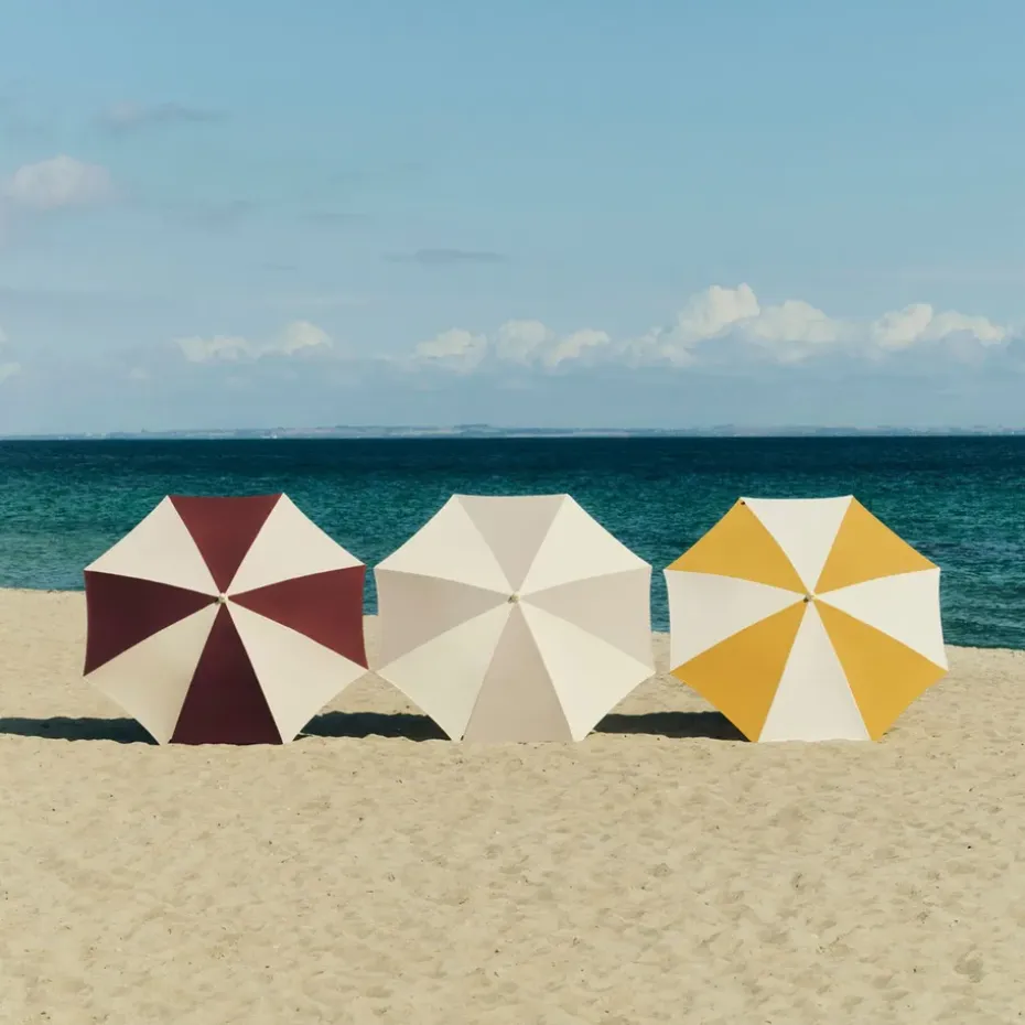 Parasol Terrazza Octagon, Blanco roto-ocre