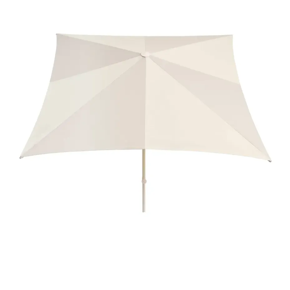 Parasol Terrazza Square, Blanco roto-gris