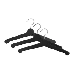 Percha Nostalgi 3-pack, Negro