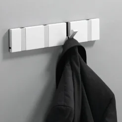 Perchero 3 ganchos Knax, Blanco