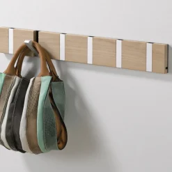 Perchero 3 ganchos Knax, Negro