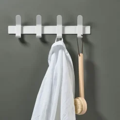 Perchero A-Rack, Black, 4 ganchos