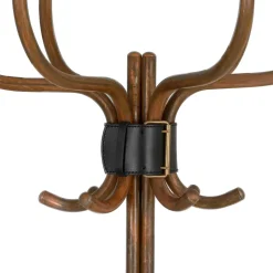 Perchero Babe, Acero con cobre - cinturón de cuero marrón