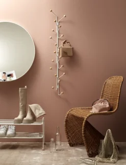 Perchero Bill Vertical, Greige