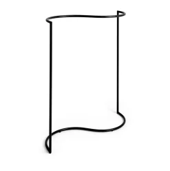 Perchero Colour Rack s-shape 144,2x150 cm, Black