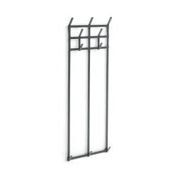 Perchero con pomos Tape, Large charcoal