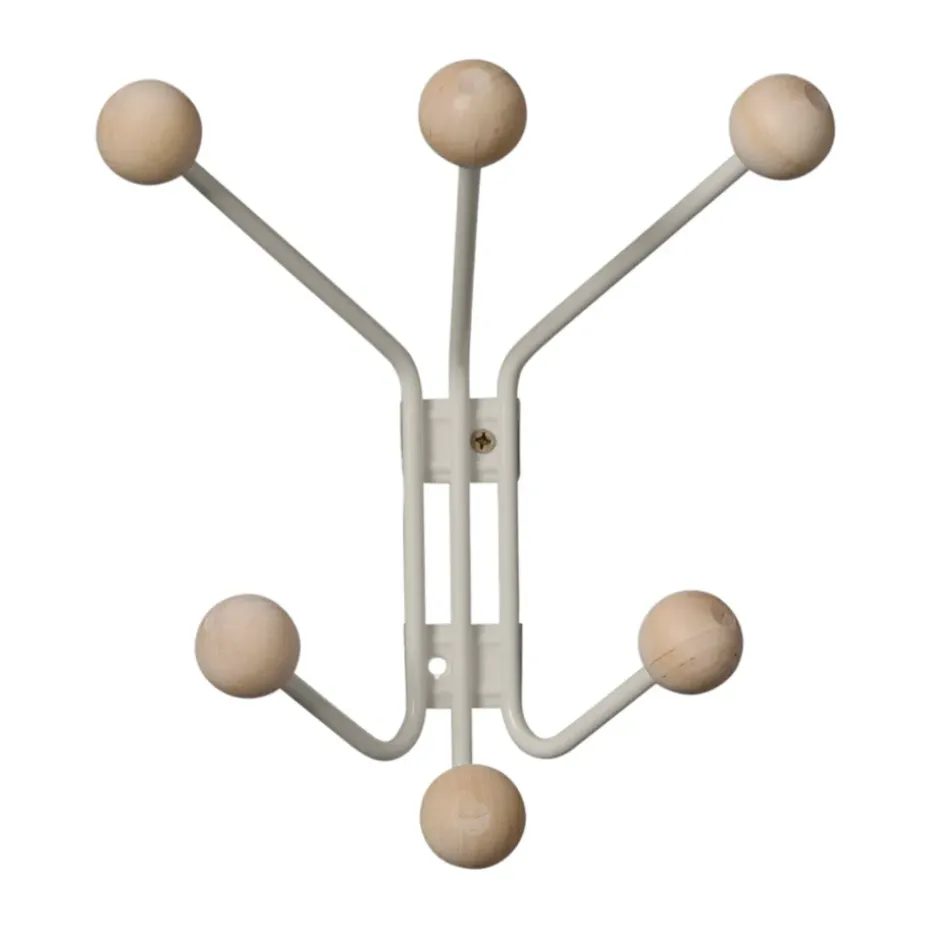 Perchero de pared Bill XS, Greige