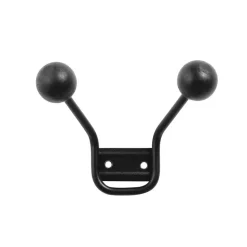 Perchero de pared Bill XXS, negro