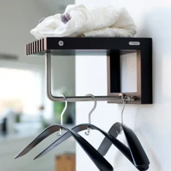 Perchero de pared Cutter mini , Teca