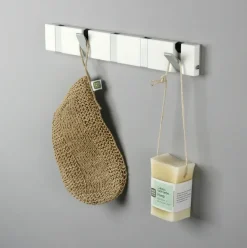 Perchero de pared Knax 33 cm, blanco