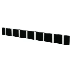 Perchero de pared Knax 80 cm, negro-gris