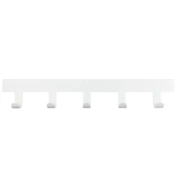 Perchero de pared Only Hooks, blanco