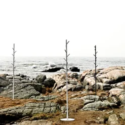 Perchero de suelo Sticks, Gris oscuro