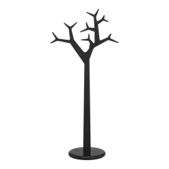 Perchero de suelo Tree 194 cm, negro