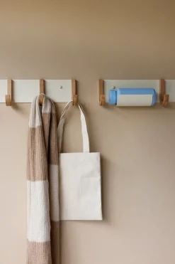 Perchero Jay 4 ganchos, Creamweiss-ek