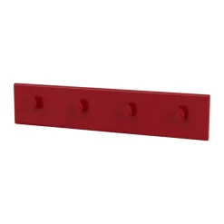 Perchero Montana Coat Racks 4 ganchos, Beetroot