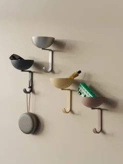 Perchero Nest, amarillo claro