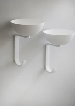 Perchero Nest, blanco mate