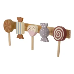 Perchero Rudy 42 cm, marrón-multi