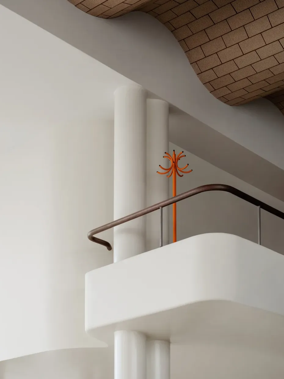 Perchero S70-12 , Textura naranja