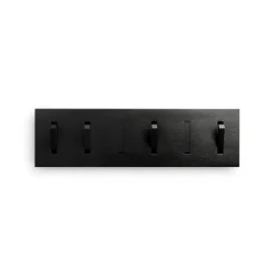 Perchero Utilitile wall hanger, Lackad ek-black-large
