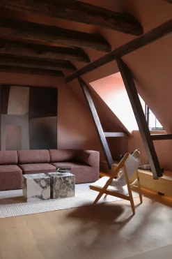 Piedestal Plinth Cubic 40x40 cm, Kunis Breccia