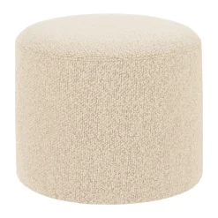 Puf Bon Ø50x41 cm, Eggshell