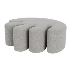 Puf Palma Large 99x118 cm, Pebble