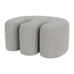 Puf Palma Medium 70x92 cm, Pebble