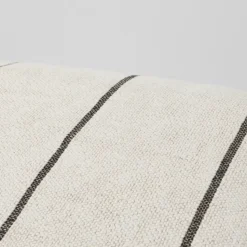 Puf Sigrid, Light beige-black, 50x50 cm