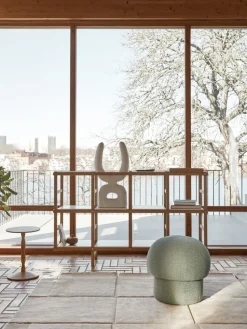 Pufe Uno Ø50 cm, Green