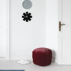 Puff Circus, rojo oscuro