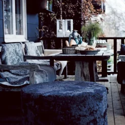 Puff Frida, negro grafito