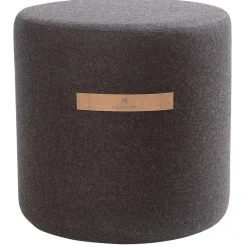 Puff Sara 40 cm, negro