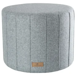 Puff Shepherd Anja 40x50 cm, Granit (gris)